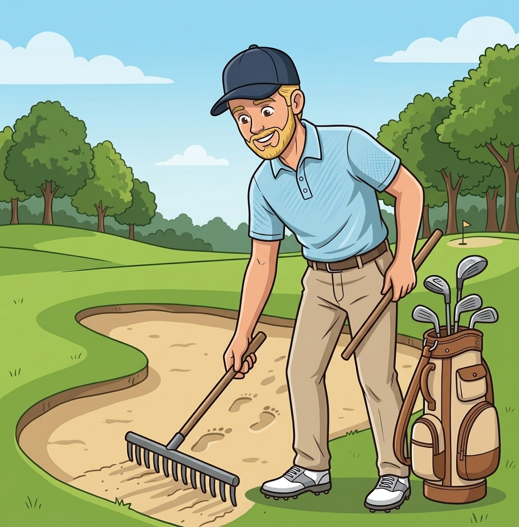 Illustration for the house rule: Leave it better