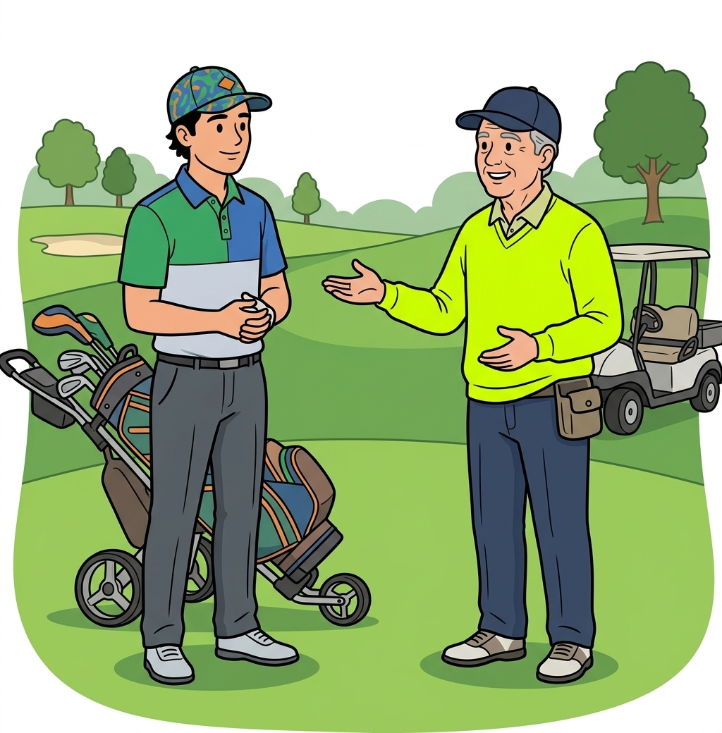 Illustration for the house rule: Respect the staff